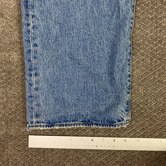 Levi's 501 Jeans Men's 44 x 30 Blue Ripped Cut Distressed Cotton 501 3032 - Picture 12 of 14